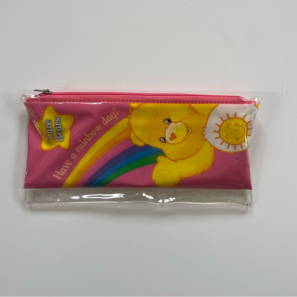 Vintage Y2K Care Bears Pencil / cosmetic pouch